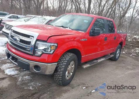 2014 Ford F-150 Xlt из США, поврежденный, VIN 1FTFW1EF5EKD61389